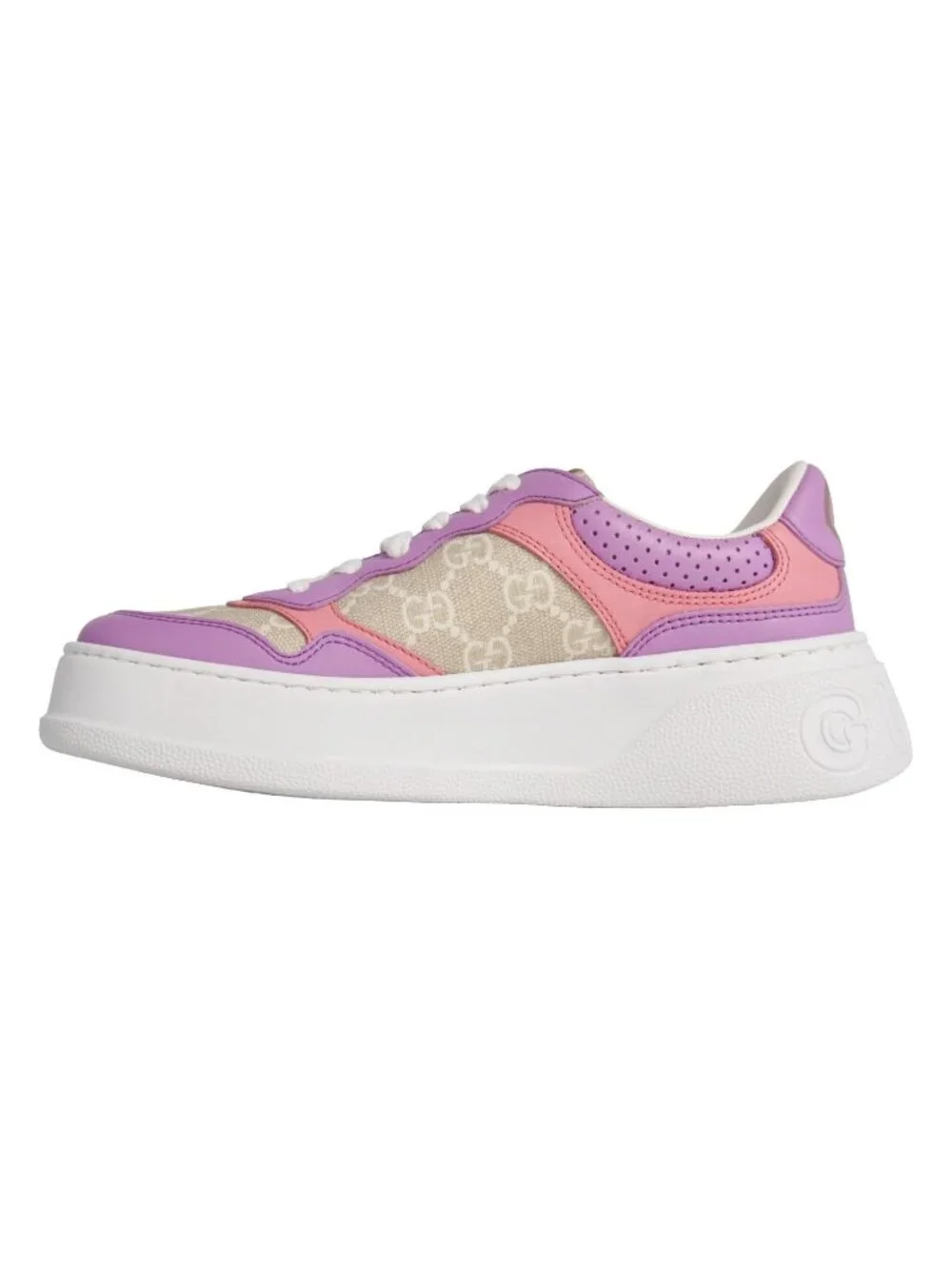 Gucci Sneakers Low Cut GG Supreme Leather